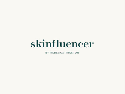 Skinfluencer branding design graphic design illustration logo minimal print design stationery typography ui vector