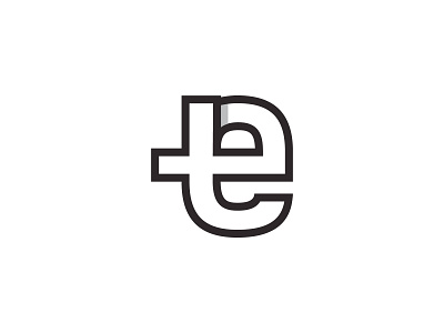 TE Logo branding design e et et logo et monogram icon identity logo logo design logotype minimalist monogram monogram logo t te te logo te monogram typography vector art