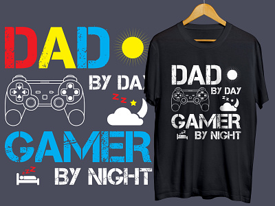 Gaming T-shirt design Dad and son best t shirt dad by day gamer by night design game gamer gamer dad gamer son gaming graphic design shirt t shirt t shirt t shirt design