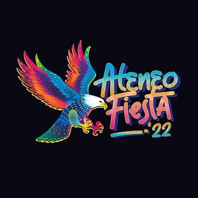 Ateneo Fiesta 2022 Logo brand and identity graphic design logo logo design