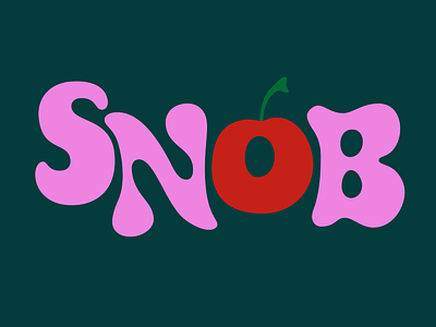 Snob Creamery brand identity branding daily logo challenge design graphic design harris roberts ice cream illustration logo snob