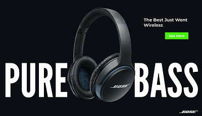 Bose landing page 2