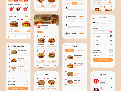 Food App Design | Mobile App app design e commerce app e commerce app design food food app food app design food app ui food delivery food delivery app food design food mobile food ui food ux food website ios food app mobile design ux web design