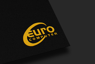 Euro Computer With mockup adobe illustrator adobe photoshop branding design graphic design illustration logo