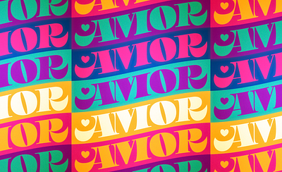 Lettering - Amor ❤️ amor branding colors design frase illustration lettering letters love phrase type typo