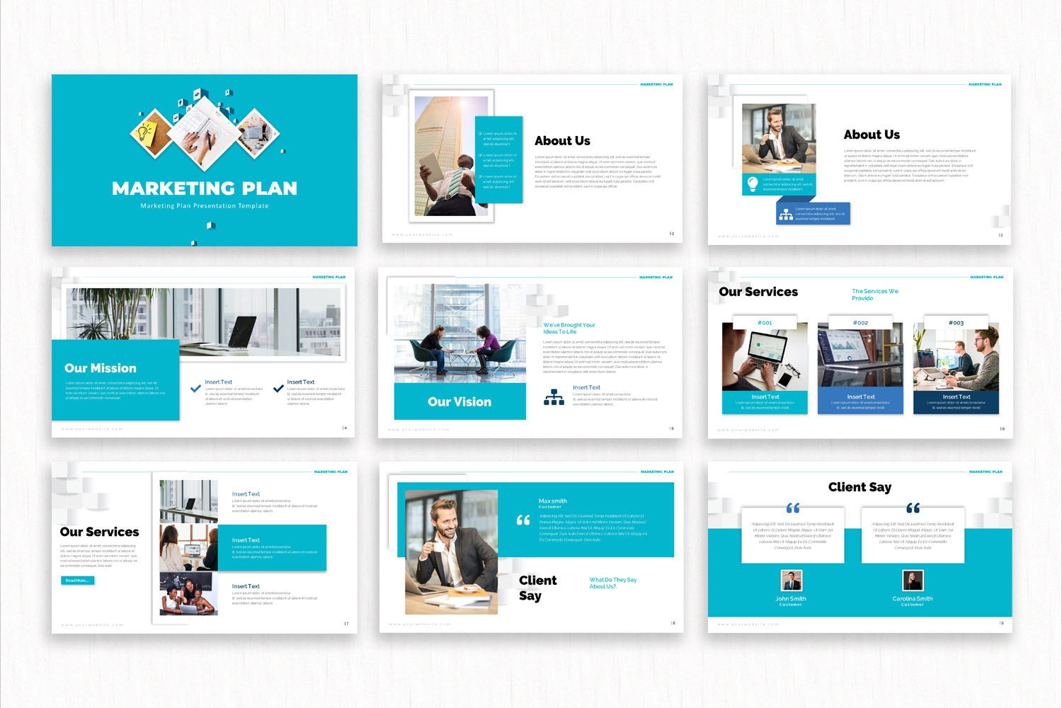 Marketing Plan Presentation Template By Slidestack On Dribbble