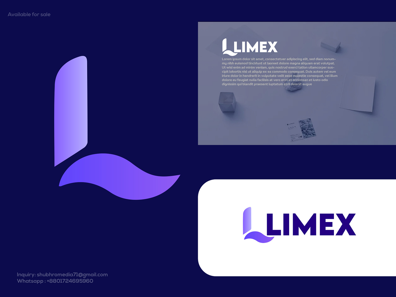 Limex Logo Concept by Freelancer Shubhro on Dribbble
