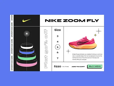 Build 1.0 - Day 14 brutalism brutalistic ecommerce modern neobrutalism nike ui design