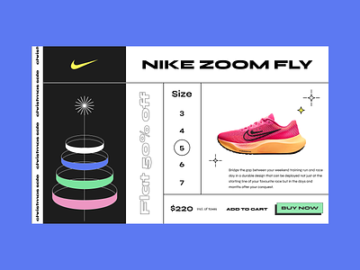 Build 1.0 - Day 14 brutalism brutalistic ecommerce modern neobrutalism nike ui design