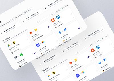 Workflow and Integration dashboard design figma figma design project management ui ui design uiux user experience web application workflow