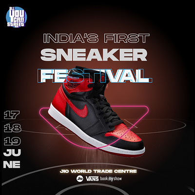 Sneaker Festival branding campaign concept art digital art graphic design illustration logo poster sneaker ui ux