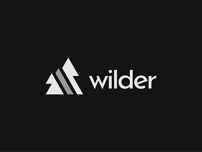 wilder Logo Design brandidentity branding design geometric graphic design illustration illustrator logo logo design minimal photoshop ui