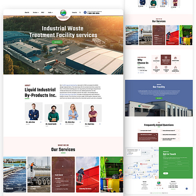 Industry website design 2020 trend branding chirstmas clean clean ui creative design design graphic design homepage illustration landingpage modern t shirt design typography ui uiux webdesign