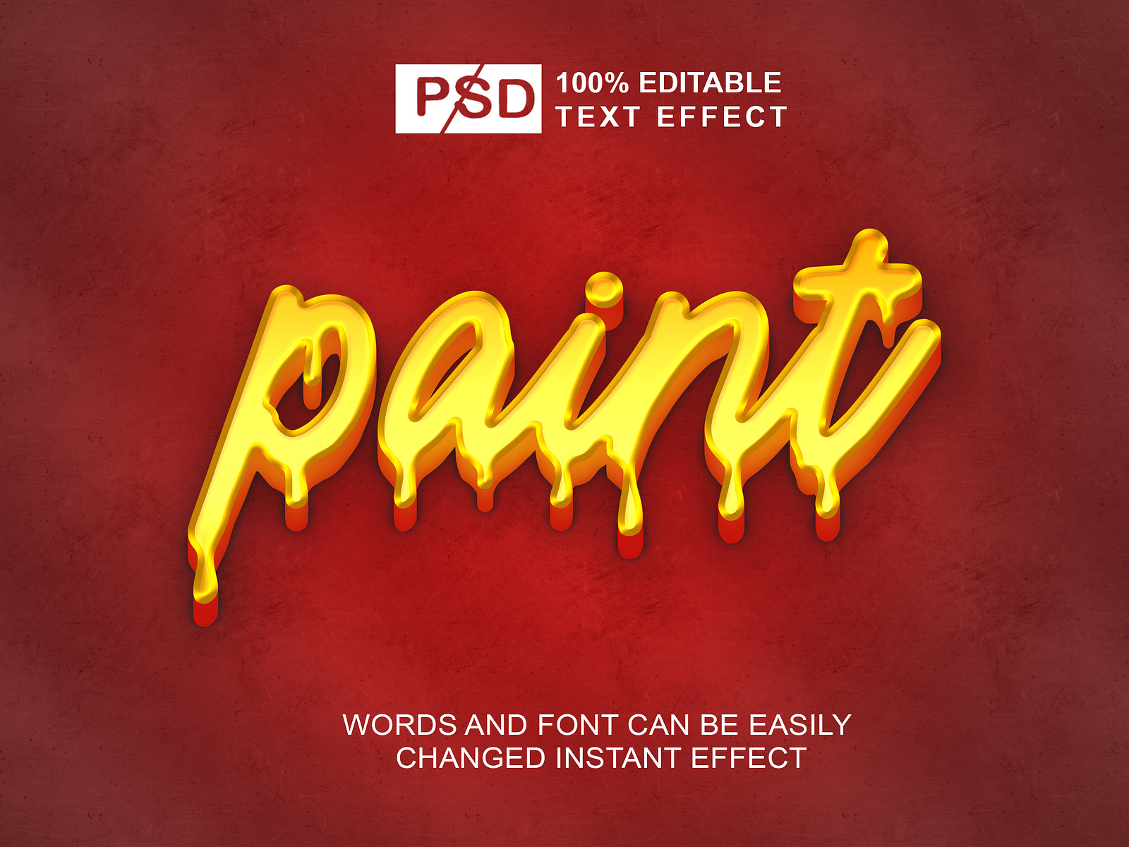 PAINTING TEXT EFFECT by MD. RAKIBUL ISLAM on Dribbble