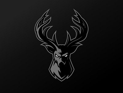 Deer Mascot Logo concept for sport or esport team baseball basketball branding deer deer hunter deer logo deer mascot esport esportlogo football gaming mascot mascot logo sport sports sports logo sporty streamer team team logo
