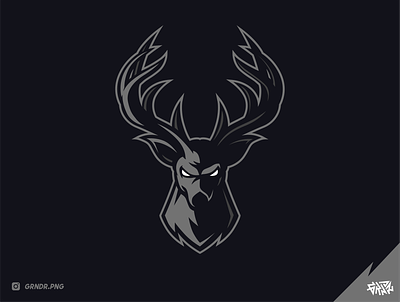 Deer Mascot Logo concept for sport or esport team baseball basketball branding deer deer hunter deer logo deer mascot design esport esportlogo football gamer gaming illustration logo mascot sport sporty team team logo