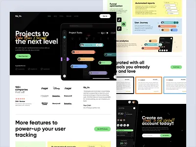 Task Management Saas Website design saas saas landing page saas ui saas website saas website design task management task management saas task manager web design website design