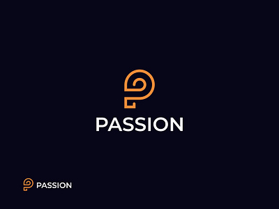 Passion logo | p logo brand branding cool p logo creative p logo design graphic design icon p logo logo modern p logo p logo design plogo typography