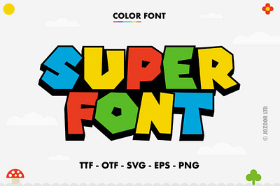 Super Font 3d animation app branding design graphic design illustration logo motion graphics typography ui ux vector