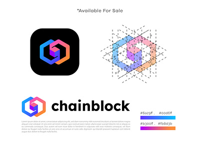 chainblock logo- blockchain logo, logos, , nft, cubes design blockchain blockchain logo brand identity branding chain logo chainblock chainblock logo crypto cryptocurrency logo cubes design logo logo design logodesign logos minimalist modern logo nft