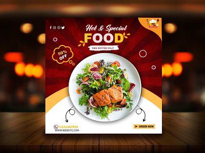 food banner design banner branding design graphic design logo motion graphics photoshop