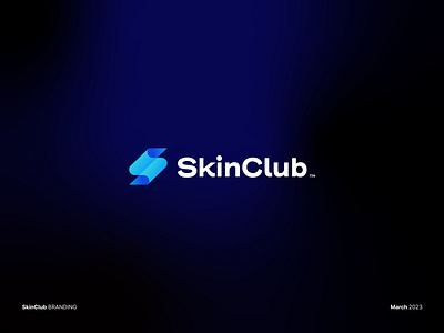 SkinClub - Branding abstract logo branding graphic design logo