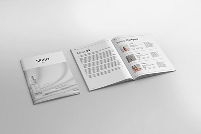 Spirit brochure brochure design catalog catalog design layout layout design professional layout spirit