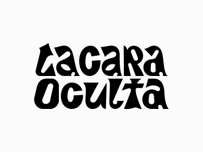 La Cara Oculta ▪ belcdesign customtypo lacaraoculta letters logo logotype patrykbelc typo typography