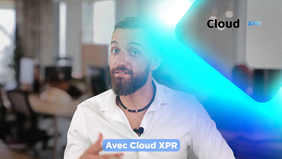 Advert Cloud XPR advert animation branding motion graphics video