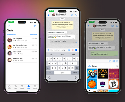 Edit messages, and play games on whatsapp edit sent messages imessage games new whatsapp feature whatsapp redesign