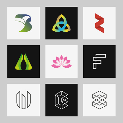 Logo Collection branding graphic design letter logo logo logodesign logos minimalist minimalist logo minimalistlogo modern modernlogo vector