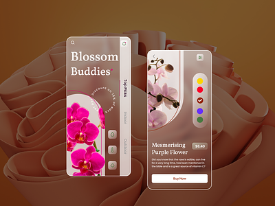 Flower Delivery 3d app appdevelopment branding design graphic design illustration logo ui ux uiux vector