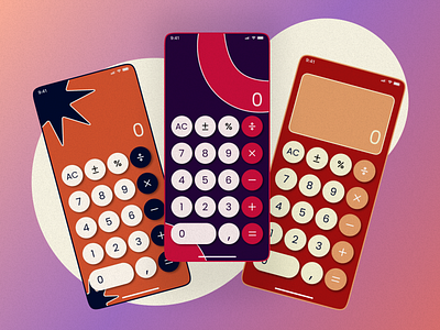 Daily UI #004 - Calculator app branding design graphic design illustration logo typography ui ux vector