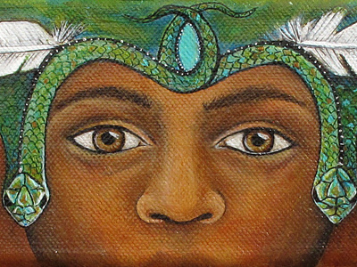 Ancestors acrylic art ancestors tribal art
