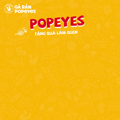 Popeyes Ads ads animation app branding design graphic design illustration logo motion graphics ui vector