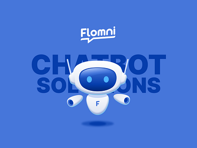 Flomni Illustration ai app bot chatbot illustration