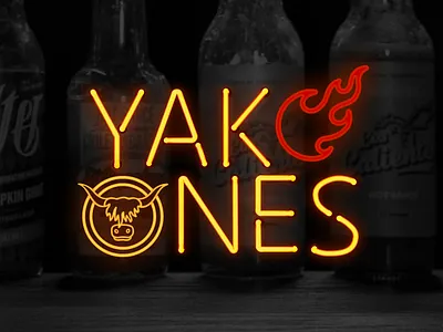 Yak Ones branding graphic design logo