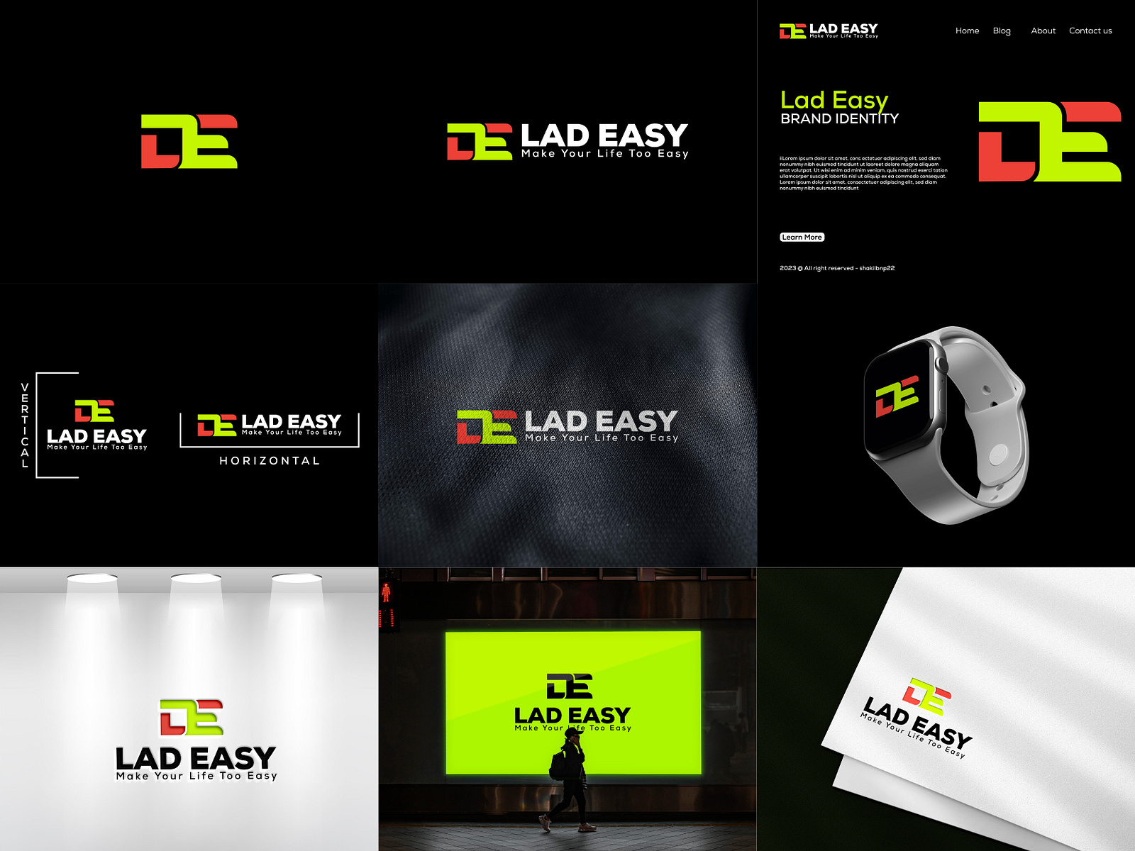 Lde Branding Design By Md Khalilur Rahman On Dribbble