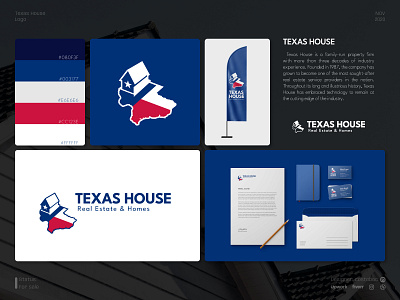 Texas House logo austin branding design home house icon logo logodesign logotype minimal real estate texas vector