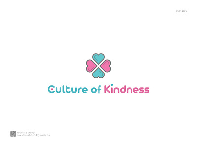 Culture Of Kindness company graphic design logo logo design minimal modern logo