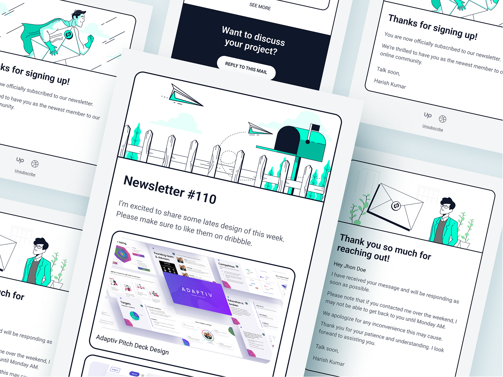 Email Template Design By Harish Kumar On Dribbble Email Template Design By Harish Kumar On Dribbble