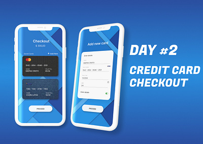 DailyUI | Day 2 | Credit card checkout page app branding design graphic design illustration landing page logo typography ui user interface ux vector web design
