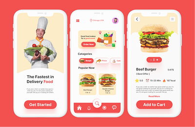 food app design 3d animation app app logo app onboarding screen app splash screen branding design food app design food app designer food app logo food app ui graphic design illustration logo onboarding screen ui vector