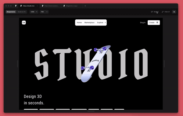 Framer Build 3d adobe illustrator animation branding design figma framer illustration logo minimalist motion graphics nocode ui uidesign website
