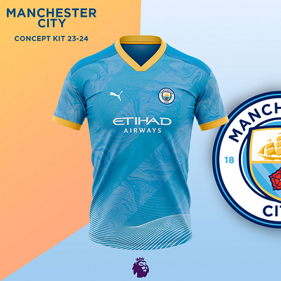 MANCHESTER CITY KIT | SOCCER JERSEY concept design football futbol jersey kit shirt soccer