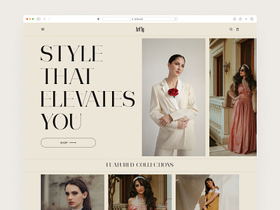 Artly - Ecommerce Fashion Website agency business design e commerce ecommerce fashion product ui ux web website