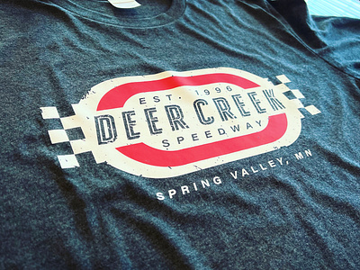 Deer Creek Speedway Apparel '21 - '22 apparel dirt racing dirt track graphic tee late model merch modified race track racing racing shirt shirt design stock car