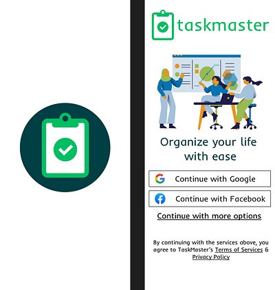 TaskMaster App UI app branding design figma task manager app todo list app typography ui ui design ux