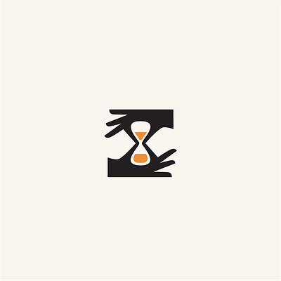 Time Management Logo brand design brand identity branding design hands hourglass identity logo logo design logomark productivity time time management