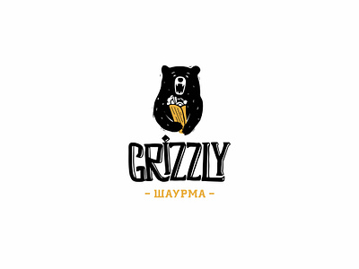 Grizzly Logo brand graphic design logo logodesign logodesigner logos yamilogos